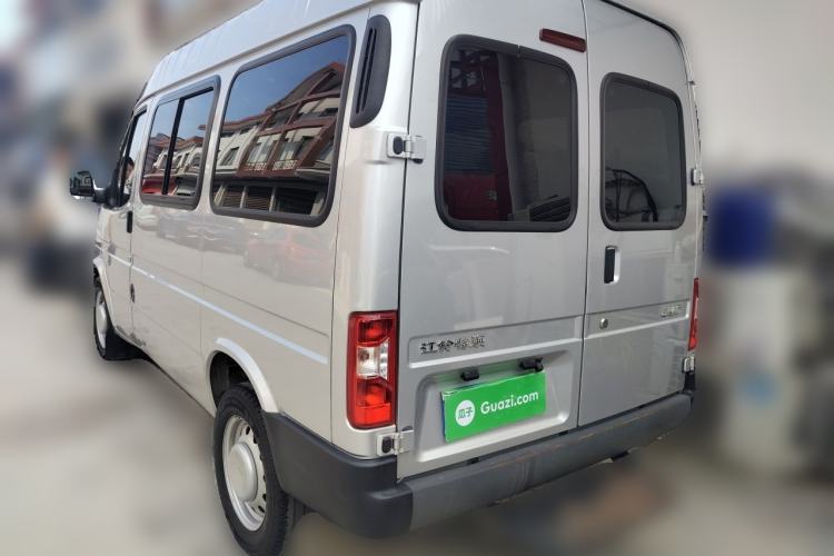 Used JMC Transit 2021 2.8T Space King Standard Version Short Wheelbase Mid-Height Roof 6-Seater Diesel Euro VI JX493 Rear Left 45 Deg