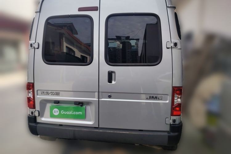 Used JMC Transit 2021 2.8T Space King Standard Version Short Wheelbase Mid-Height Roof 6-Seater Diesel Euro VI JX493 Rear