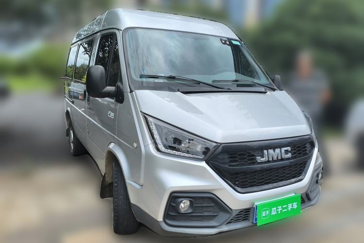 Used JMC Transit 2021 2.8T Space King Standard Version Short Wheelbase Mid-Height Roof 6-Seater Diesel Euro VI JX493 Exterior 2