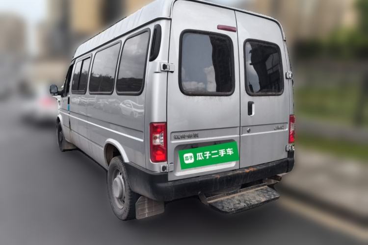 Used JMC Transit 2021 2.8T Space King Standard Version Long Wheelbase Mid-Height Roof Rear Single Tire – Step 6-Seater Diesel China VI Emission Standard JX493 Exterior 3