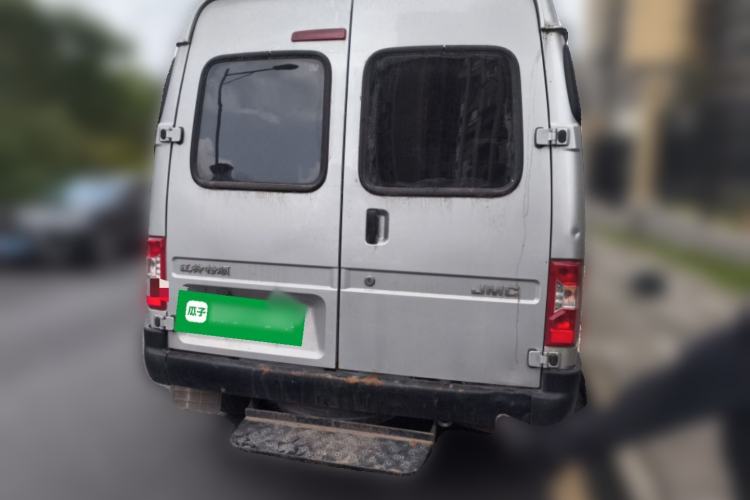 Used JMC Transit 2021 2.8T Space King Standard Version Long Wheelbase Mid-Height Roof Rear Single Tire – Step 6-Seater Diesel China VI Emission Standard JX493 Exterior 4