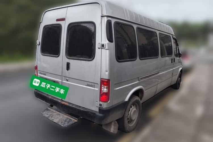 Used JMC Transit 2021 2.8T Space King Standard Version Long Wheelbase Mid-Height Roof Rear Single Tire – Step 6-Seater Diesel China VI Emission Standard JX493 Exterior 5