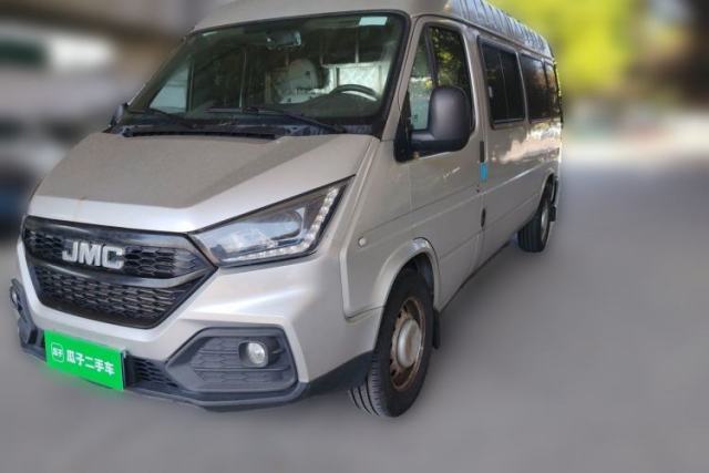 Used JMC Transit 2021 2.8T Space King Standard Version Long Wheelbase Mid-Height Roof Rear Single Tire – Step 6-Seater Diesel China VI Emission Standard JX493