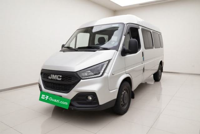 Used JMC Transit 2021 2.8T Space King Standard Version Long Wheelbase Mid-Height Roof Rear Single Tire – Step 6-Seater Diesel China VI Emission Standard JX493