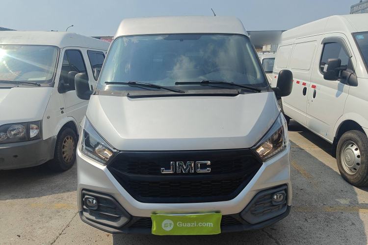 Used JMC Transit 2021 2.8T Space King Standard Version Short Wheelbase Mid-Height Roof 6-Seater Diesel Euro VI JX493 Front