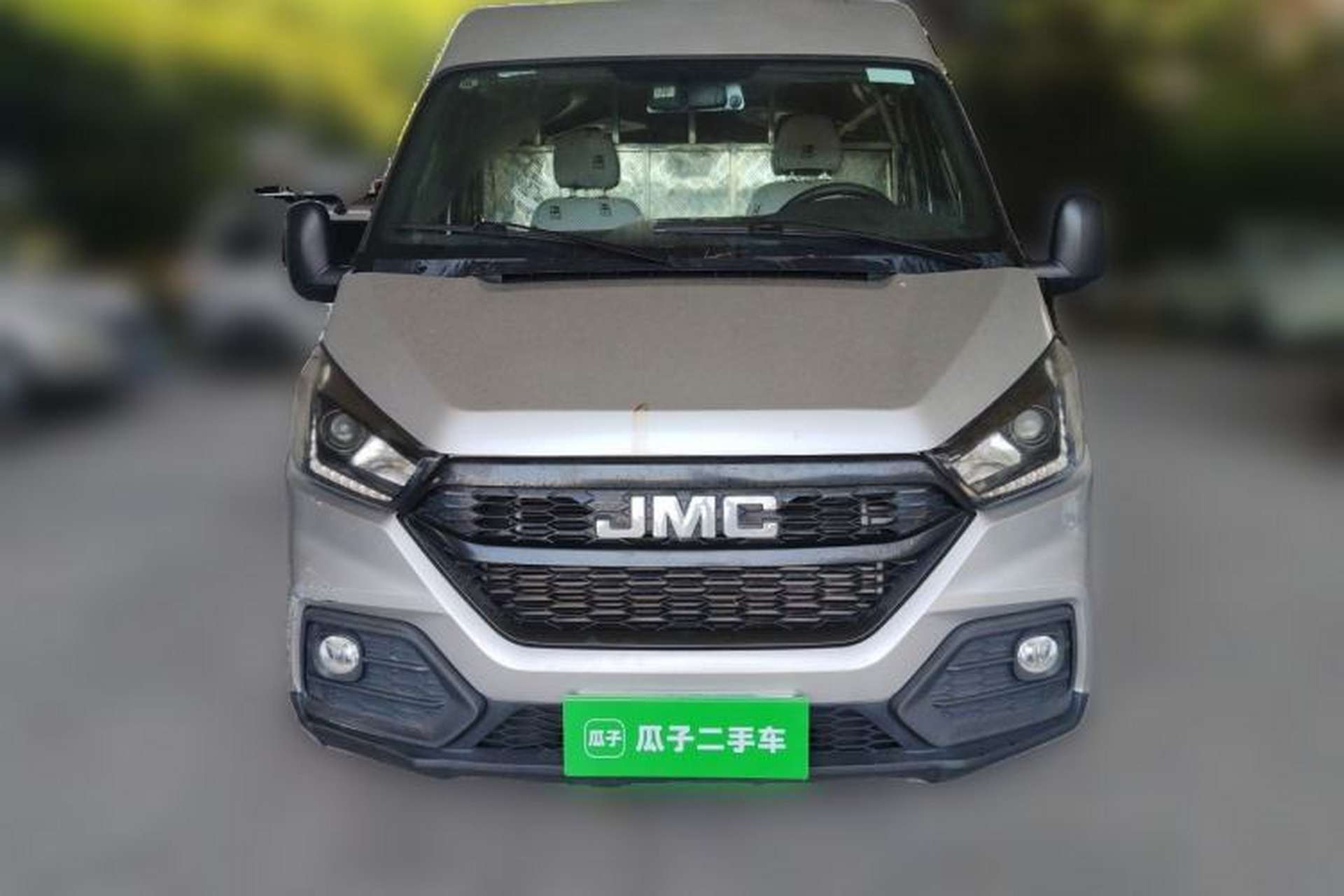Used JMC Transit 2021 2.8T Space King Standard Version Long Wheelbase Mid-Height Roof Rear Single Tire – Step 6-Seater Diesel China VI Emission Standard JX493 Front