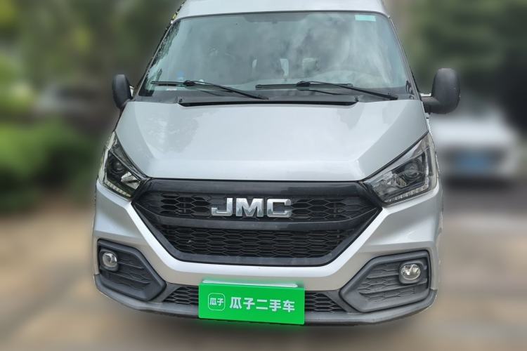 Used JMC Transit 2021 2.8T Space King Standard Version Short Wheelbase Mid-Height Roof 6-Seater Diesel Euro VI JX493 Front