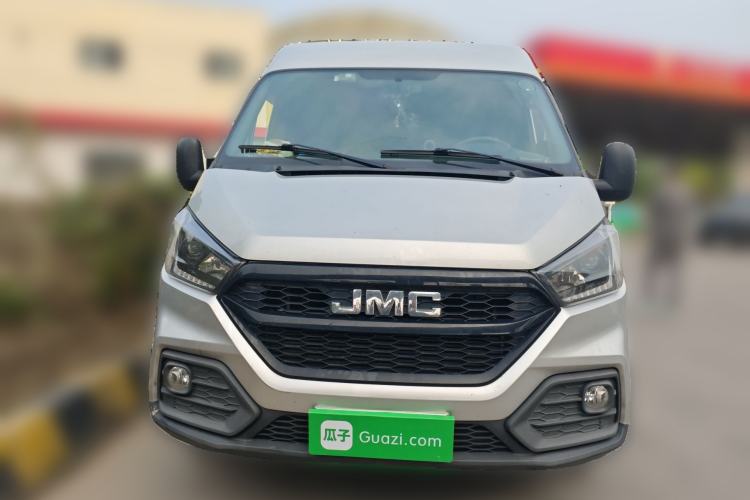 Used JMC Transit 2021 2.8T Space King Standard Version Short Wheelbase Mid-Height Roof 6-Seater Diesel Euro VI JX493 Front