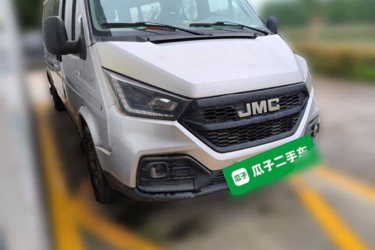 Used JMC Transit 2021 2.8T Space King Taurus Short Wheelbase Mid-Height 6-Seater Diesel Euro VI JX493 Front Right 45 Deg