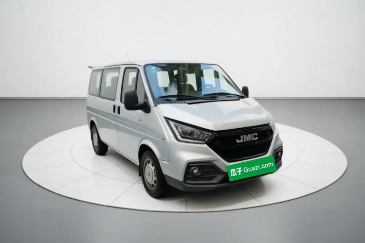 Used JMC Transit 2021 2.8T Space King Standard Version Short Wheelbase Mid-Height Roof 6-Seater Diesel Euro VI JX493 Front Right 45 Deg
