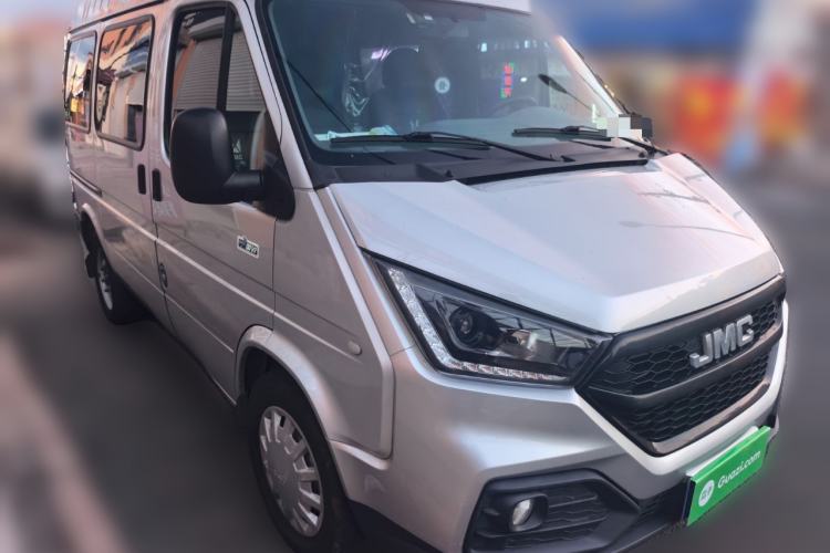 Used JMC Transit 2021 2.8T Space King Standard Version Short Wheelbase Mid-Height Roof 6-Seater Diesel Euro VI JX493 Front Right 45 Deg