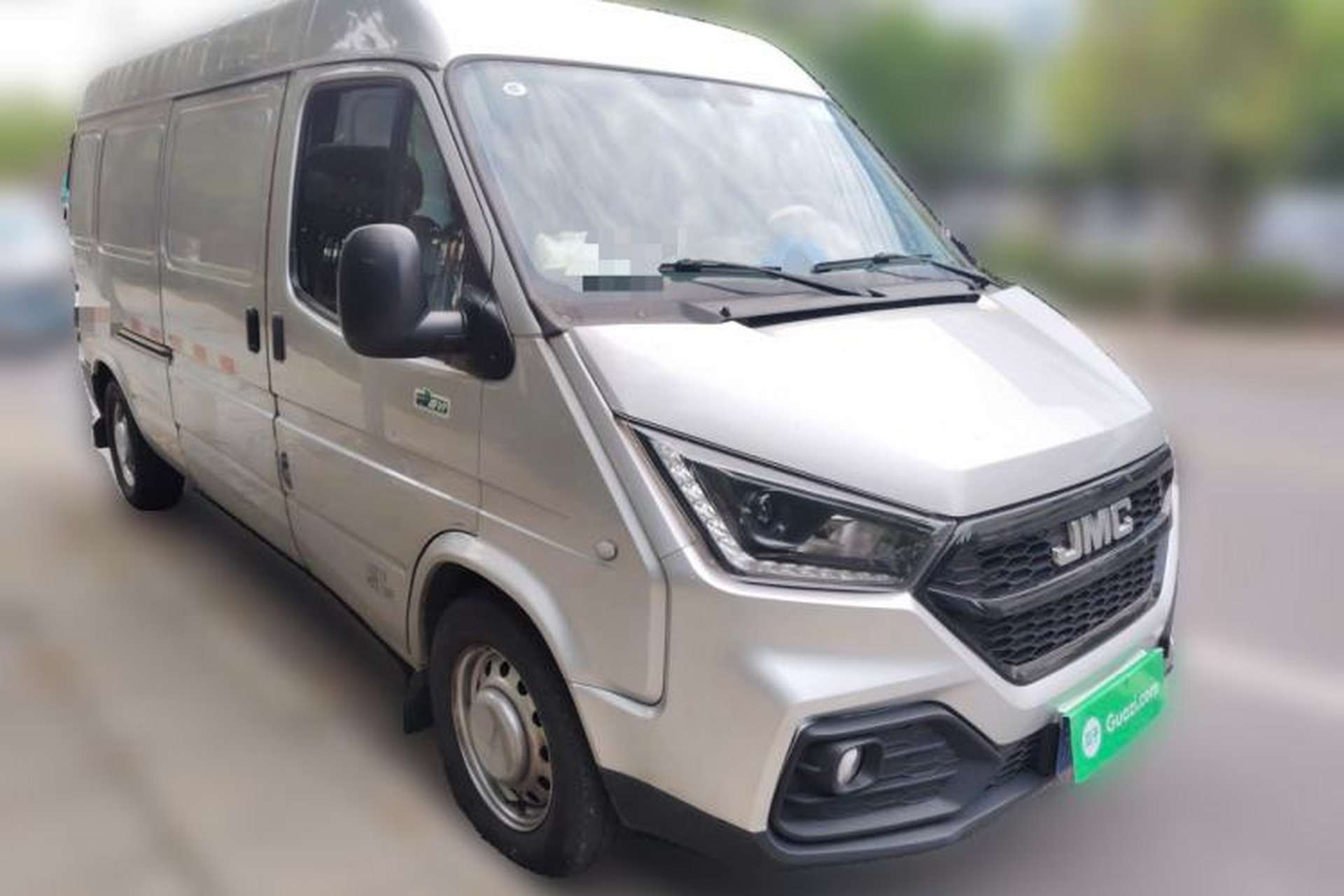 Used JMC Transit 2021 2.8T Space King Standard Version Long Wheelbase Mid-Height Roof Rear Single Tire 3-Seater Diesel China VI Emission Standard JX493 Front Right 45 Deg