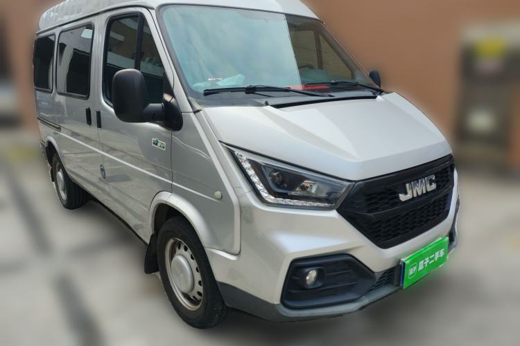 Used JMC Transit 2021 2.8T Space King Standard Version Short Wheelbase Mid-Height Roof 6-Seater Diesel Euro VI JX493 Front Right 45 Deg