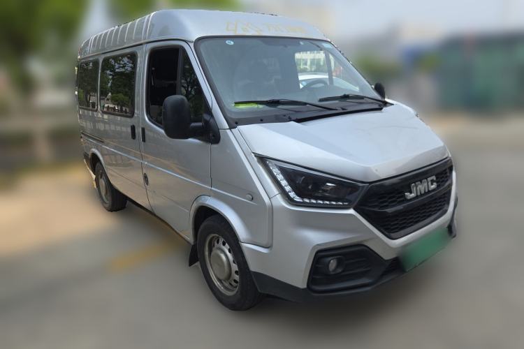 Used JMC Transit 2021 2.8T Space King Standard Version Short Wheelbase Mid-Height Roof 6-Seater Diesel Euro VI JX493 Front Right 45 Deg
