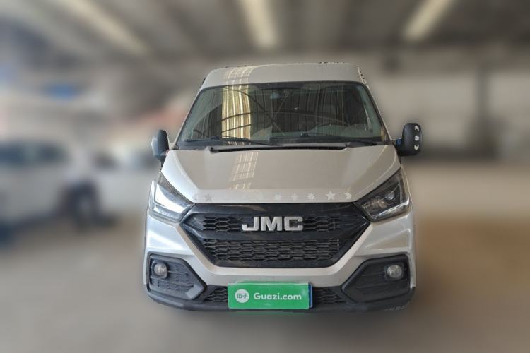 Used JMC Transit 2021 2.8T Space King Standard Version Long Wheelbase Mid-Height Roof Rear Single Tire – Step 6-Seater Diesel China VI Emission Standard JX493 Front
