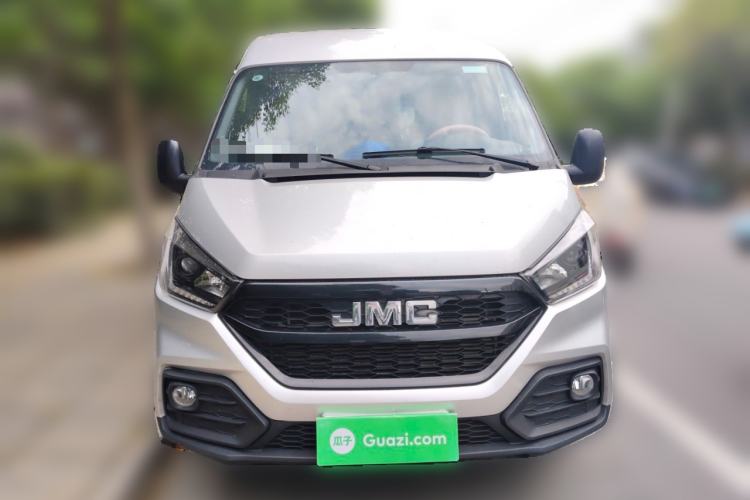 Used JMC Transit 2021 2.8T Space King Standard Version Long Wheelbase Mid-Height Roof Rear Single Tire 3-Seater Diesel China VI Emission Standard JX493 Front