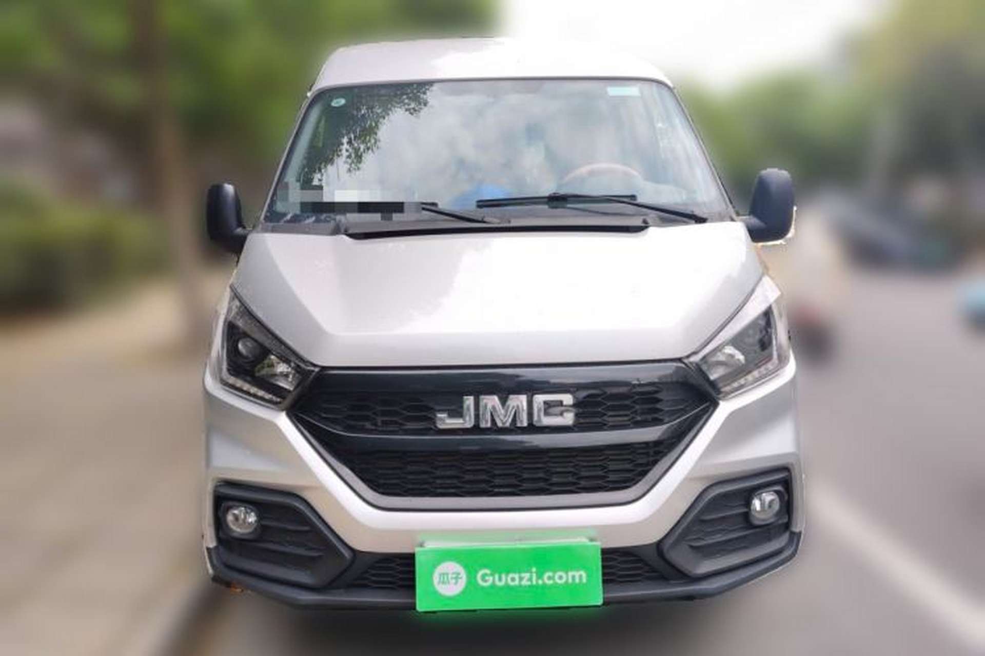 Used JMC Transit 2021 2.8T Space King Standard Version Long Wheelbase Mid-Height Roof Rear Single Tire 3-Seater Diesel China VI Emission Standard JX493 Front