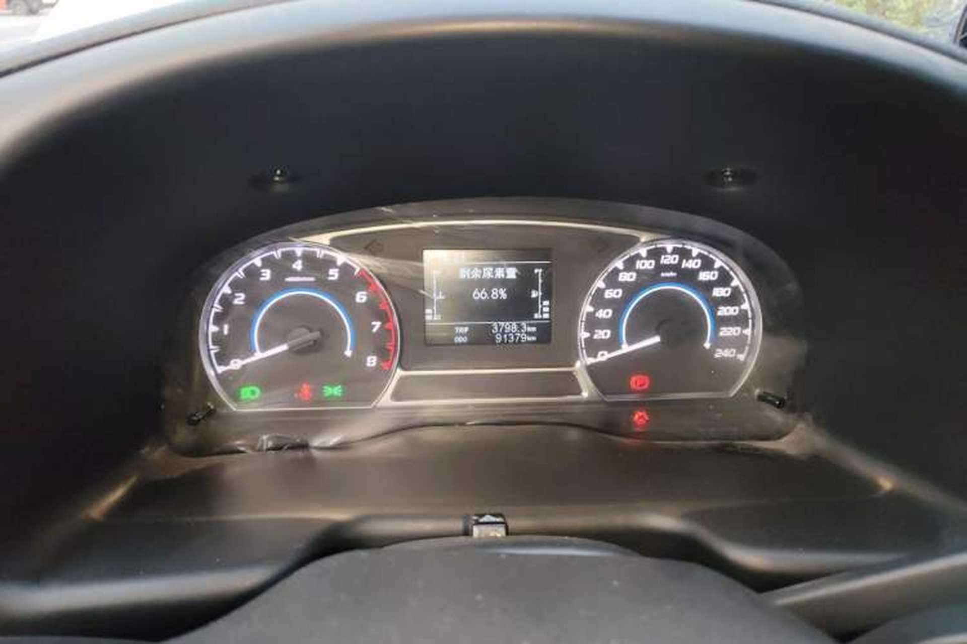 Used JMC Transit 2021 2.8T Space King Standard Version Long Wheelbase Mid-Height Roof Rear Single Tire 3-Seater Diesel China VI Emission Standard JX493 Instrument Cluster