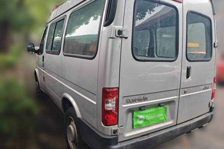 Used JMC Transit 2021 2.8T Space King Standard Version Short Wheelbase Mid-Height Roof 6-Seater Diesel Euro VI JX493 Rear Left 45 Deg