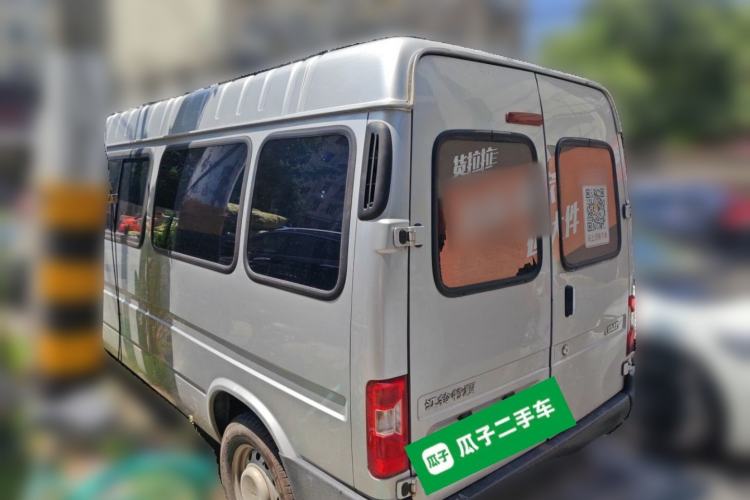 Used JMC Transit 2021 2.8T Space King Taurus Long Wheelbase Mid-Height Rear Single Tire – Step 6-Seater Diesel Euro VI JX493 Rear Left 45 Deg