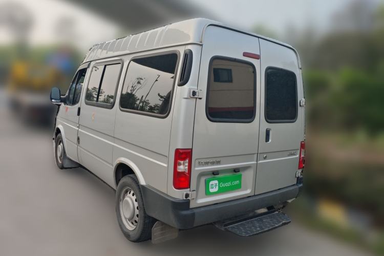 Used JMC Transit 2021 2.8T Space King Standard Version Short Wheelbase Mid-Height Roof 6-Seater Diesel Euro VI JX493 Rear Left 45 Deg