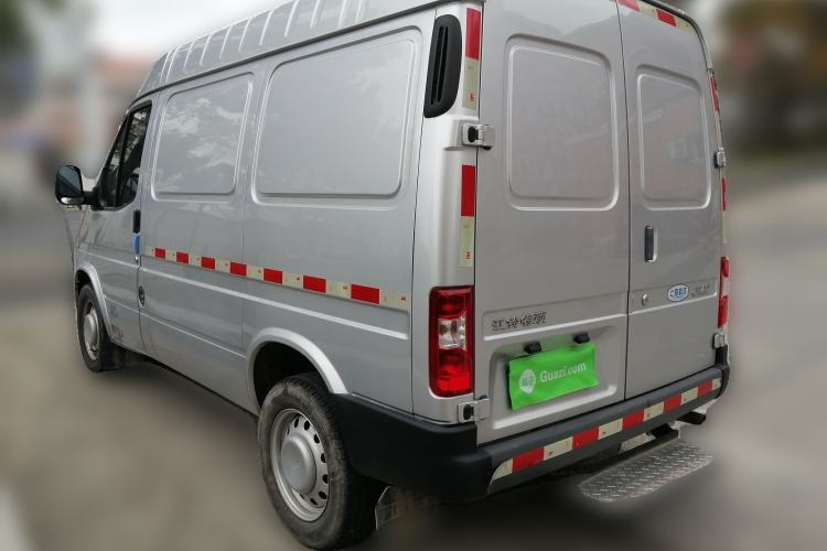 Used JMC Transit 2021 2.8T Space King Standard Version Short Wheelbase Mid-Height Roof 3-Seater Diesel Euro VI JX493 Rear Left 45 Deg