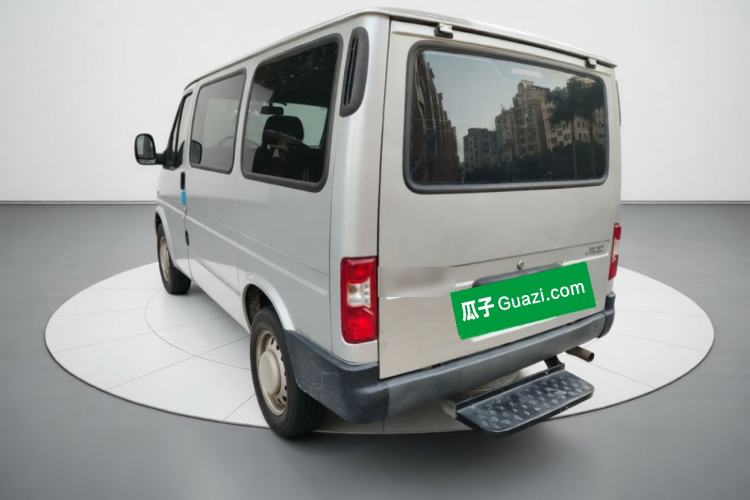 Used JMC Transit 2021 2.8T Space King Standard Version Short Wheelbase Mid-Height Roof 6-Seater Diesel Euro VI JX493 Rear Left 45 Deg