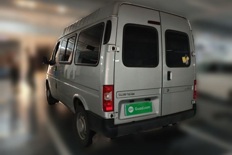 Used JMC Transit 2021 2.8T Space King Standard Version Short Wheelbase Mid-Height Roof 6-Seater Diesel Euro VI JX493 Rear Left 45 Deg
