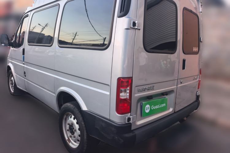 Used JMC Transit 2021 2.8T Space King Standard Version Short Wheelbase Mid-Height Roof 6-Seater Diesel Euro VI JX493 Rear Left 45 Deg