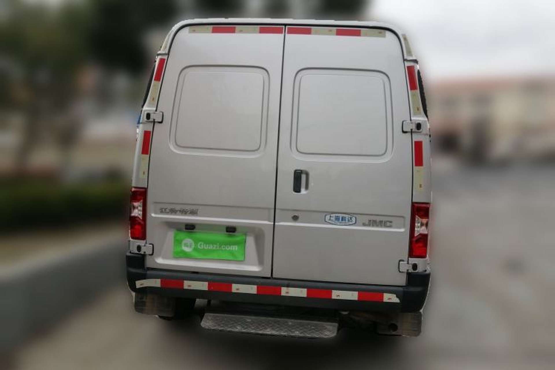 Used JMC Transit 2021 2.8T Space King Standard Version Short Wheelbase Mid-Height Roof 3-Seater Diesel Euro VI JX493 Rear