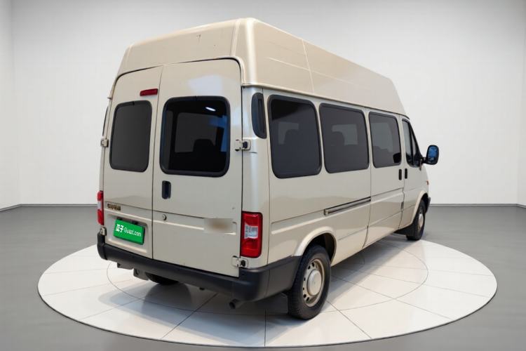 Used JMC Transit 2021 2.8T Space King Taurus Short Wheelbase Mid-Height 6-Seater Diesel Euro VI JX493 Rear Right 45 Deg