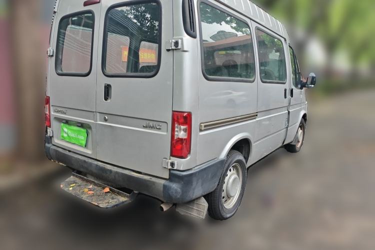 Used JMC Transit 2021 2.8T Space King Standard Version Short Wheelbase Mid-Height Roof 6-Seater Diesel Euro VI JX493 Rear Right 45 Deg