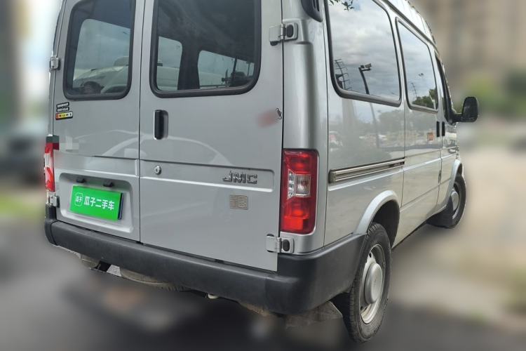 Used JMC Transit 2021 2.8T Space King Standard Version Short Wheelbase Mid-Height Roof 6-Seater Diesel Euro VI JX493 Rear Right 45 Deg