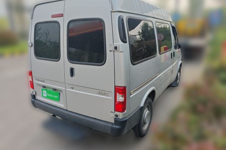 Used JMC Transit 2021 2.8T Space King Standard Version Short Wheelbase Mid-Height Roof 6-Seater Diesel Euro VI JX493 Rear Right 45 Deg