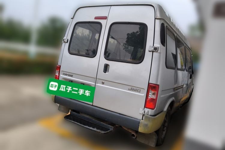 Used JMC Transit 2021 2.8T Space King Taurus Short Wheelbase Mid-Height 6-Seater Diesel Euro VI JX493 Rear Right 45 Deg