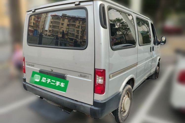 Used JMC Transit 2021 2.8T Space King Standard Version Short Wheelbase Mid-Height Roof 6-Seater Diesel Euro VI JX493 Rear Right 45 Deg