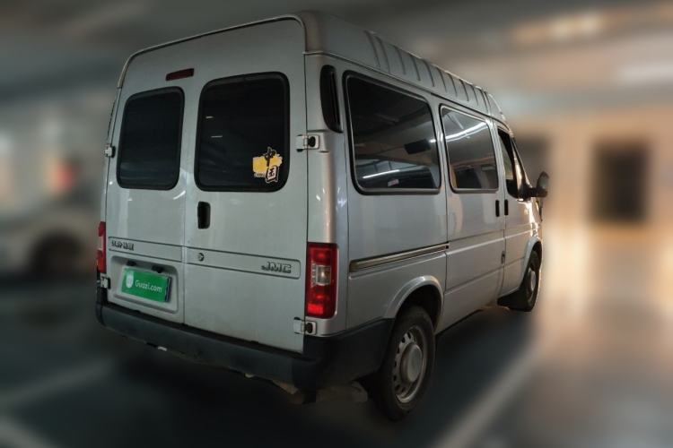 Used JMC Transit 2021 2.8T Space King Standard Version Short Wheelbase Mid-Height Roof 6-Seater Diesel Euro VI JX493 Rear Right 45 Deg