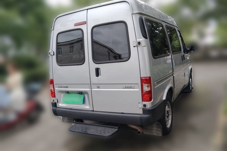 Used JMC Transit 2021 2.8T Space King Taurus Short Wheelbase Mid-Height 6-Seater Diesel Euro VI JX493 Rear Right 45 Deg