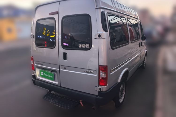 Used JMC Transit 2021 2.8T Space King Standard Version Short Wheelbase Mid-Height Roof 6-Seater Diesel Euro VI JX493 Rear Right 45 Deg