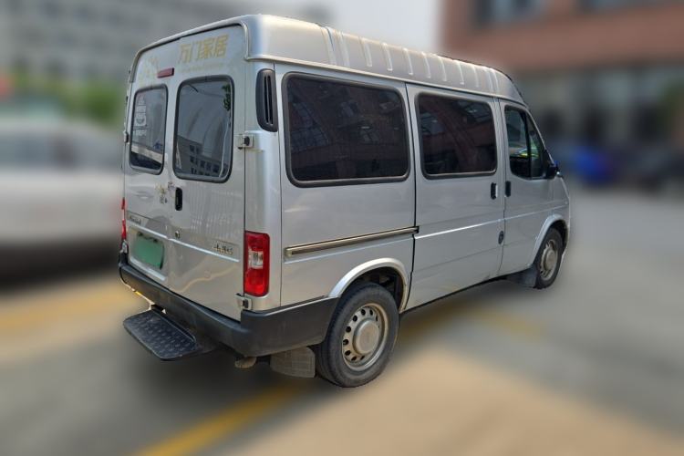 Used JMC Transit 2021 2.8T Space King Standard Version Short Wheelbase Mid-Height Roof 6-Seater Diesel Euro VI JX493 Rear Right 45 Deg