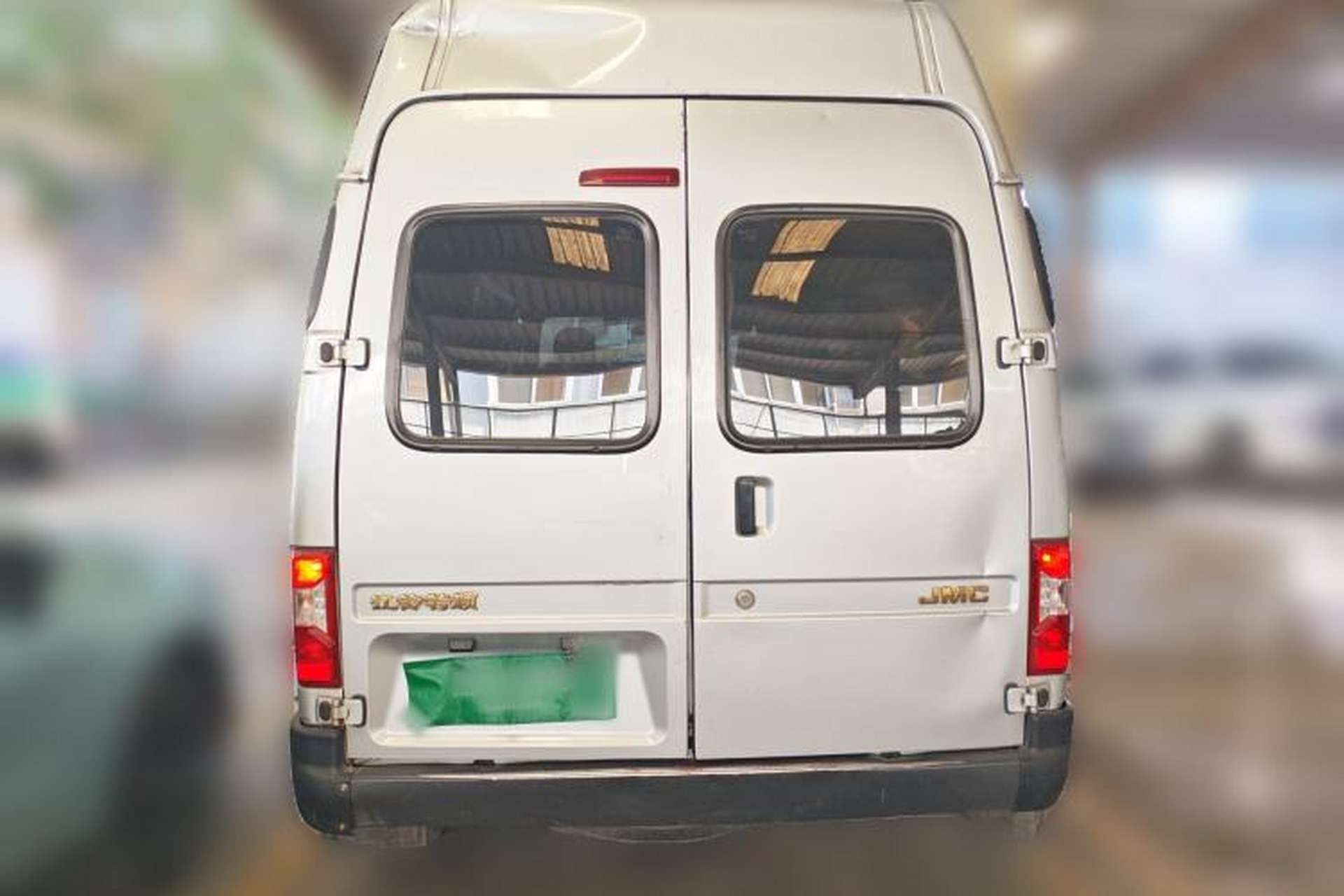 Used JMC Transit 2021 2.8T Space King Taurus Long Wheelbase Mid-Height Rear Single Tire – Step 6-Seater Diesel Euro VI JX493 Rear