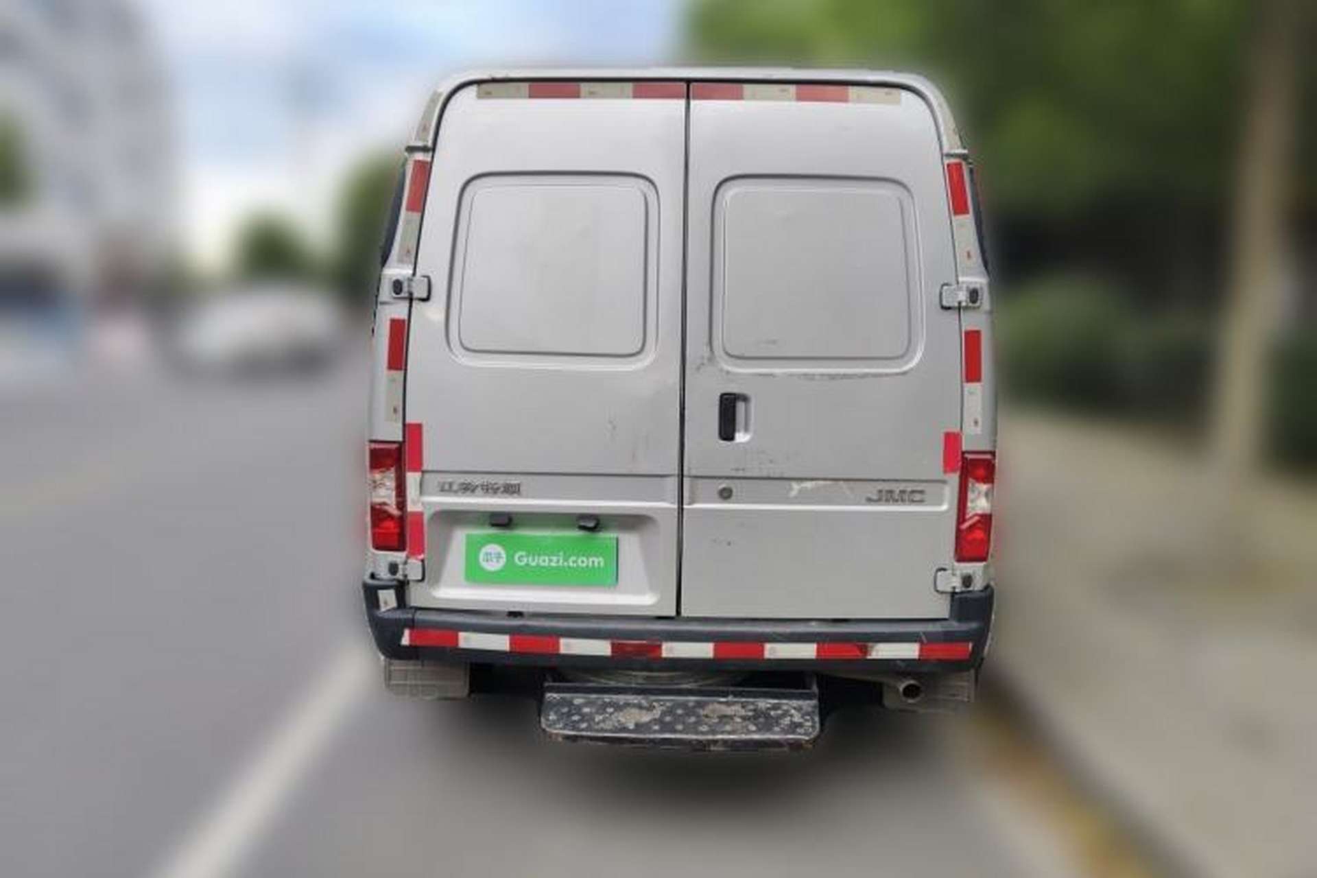 Used JMC Transit 2021 2.8T Space King Standard Version Long Wheelbase Mid-Height Roof Rear Single Tire 3-Seater Diesel China VI Emission Standard JX493 Rear