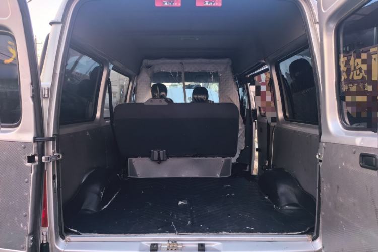 Used JMC Transit 2021 2.8T Space King Standard Version Short Wheelbase Mid-Height Roof 6-Seater Diesel Euro VI JX493 Trunk