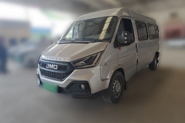 Used JMC Transit 2021 2.8T Space King Standard Version Long Wheelbase Mid-Height Roof Rear Single Tire – Step 6-Seater Diesel China VI Emission Standard JX493