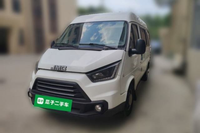 Used JMC Transit 2021 Jiangling Teshun 2.8T manual diesel, 6 seats, dimensions 4944×1972×2215 mm