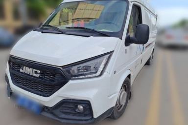 Used JMC Transit 2021 2.8T Space King Standard Version Long Wheelbase Mid-Height Roof Rear Single Tire 3-Seater Diesel China VI Emission Standard JX493