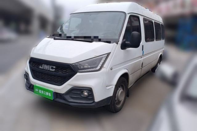 Used JMC Transit 2021 2.8T Space King Taurus Long Wheelbase Mid-Height Rear Single Tire – Step 6-Seater Diesel Euro VI JX493