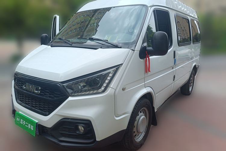 Used JMC Transit 2021 2.8T Space King Standard Version Short Wheelbase Mid-Height Roof 6-Seater Diesel Euro VI JX493 Guazi used car, China used car export, Used car for sale, Used JMC cars, Cheapest cars for sale