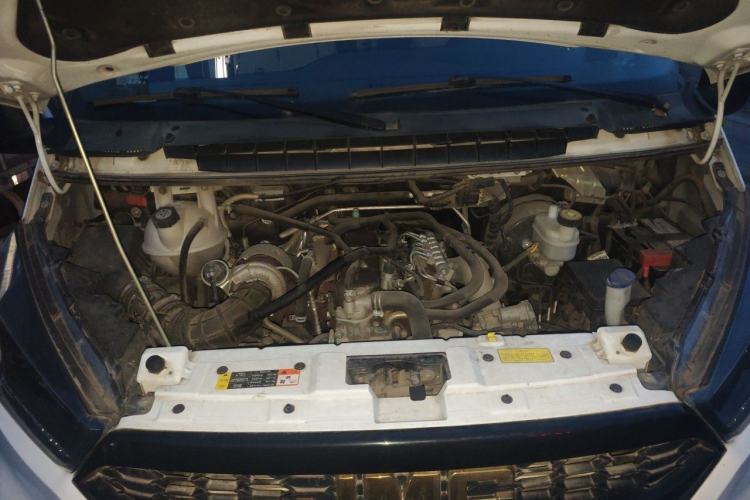 Used JMC Transit 2021 2.8T Space King Taurus Long Wheelbase Mid-Height Rear Single Tire – Step 6-Seater Diesel Euro VI JX493 Engine Bay