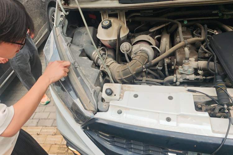 Used JMC Transit  Engine Bay Right